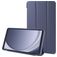 Mobigear Tri-Fold Gel Samsung Galaxy Tab A9 (2023) Hülle TPU,Kunstleder Klapphülle - Dunkelblau