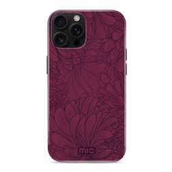 MIO iPhone 16 Pro Max MagSafe Hülle Hardcase Backcover - Berry Blooms