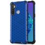 Mobigear Honeycomb Realme C3 Hülle Hardcase Backcover Stoßfest - Blau