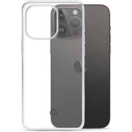 Mobilize Gelly Durchsichtig iPhone 14 Pro Max Hülle Flexibles TPU Backcover - Transparent