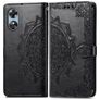 Mobigear Mandala OPPO A17 Hülle Klapphülle Geldbörse - Schwarz
