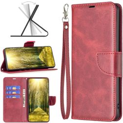 Mobigear Excellent Nokia X30 Hülle Klapphülle Geldbörse - Rot