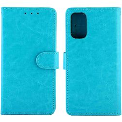 Mobigear Wallet OPPO A52 Hülle Klapphülle Geldbörse - Blau