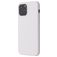 Mobigear Rubber Touch iPhone 12 Silikon Hülle Backcover - Weiß