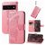 Mobigear Butterfly Google Pixel 7 Pro Hülle Klapphülle Geldbörse - Pink