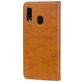 Mobigear Wallet Samsung Galaxy A20e Hülle Klapphülle Geldbörse - Cognac