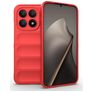 Mobigear Bumpy Xiaomi 15T Hülle Flexibles TPU Backcover - Rot