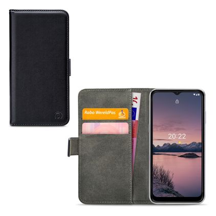Mobilize Classic Gelly Wallet Nokia G11 Klapphülle Portemonnaie - Schwarz