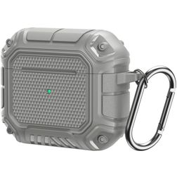 Mobigear Armor Apple AirPods 3 Hülle Flexibles Silikon - Grau