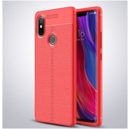 Mobigear Luxury Xiaomi Mi 8 SE Hülle Flexibles TPU Backcover - Rot