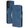 Mobiparts Classic Wallet Samsung Galaxy A25 Hülle Klapphülle Geldbörse - Steel Blue