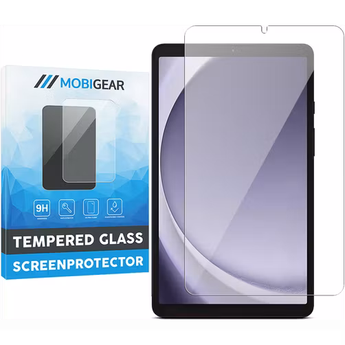 Mobigear Samsung Galaxy Tab A9 (2023) Panzerglas Gehärtetes Glas Displayschutz - Hüllenfreundlich