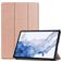 Mobigear Tri-Fold Samsung Galaxy Tab S9 Hülle Klapphülle - Roségold
