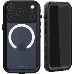 Mobilize Waterproof iPhone 18 Pro Wasserdicht MagSafe Hülle Hardcase Backcover - Schwarz