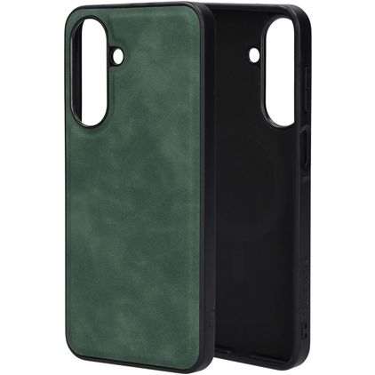 Mobiparts Classic Samsung Galaxy A27 MagSafe Hülle TPU,Kunstleder Backcover - Emerald Green