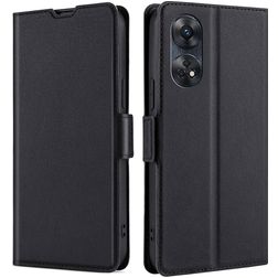 Mobigear Ultra Thin OPPO Reno 8T 4G Hülle Flexibles TPU Extra Dünn Backcover - Schwarz