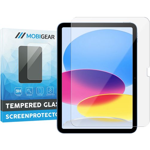 Mobigear iPad 10 (2022) Panzerglas Displayschutz - Hüllenfreundlich