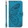 Mobigear Butterfly Samsung Galaxy S25 Ultra Hülle Klapphülle Geldbörse - Blau