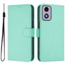 Mobigear Urban Wallet Motorola Moto E14 Hülle Klapphülle Geldbörse - Minze