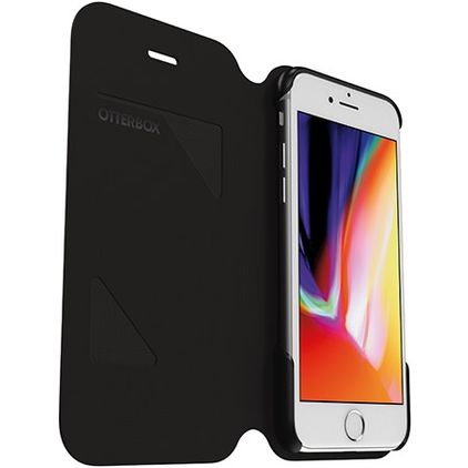 OtterBox Strada Via iPhone 7 Hülle Klapphülle - Schwarz