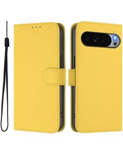Mobigear Urban Wallet Google Pixel 11 Pro XL Hülle Klapphülle Geldbörse - Lemon Yellow