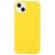 Mobigear Colors iPhone 14 Plus Hülle Flexibles TPU Backcover - Gelb