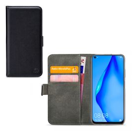 Mobilize Classic Gelly Wallet Huawei P40 Lite Hülle Klapphülle Geldbörse - Schwarz