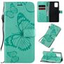 Mobigear Butterfly Samsung Galaxy S10 Lite Hülle Klapphülle Geldbörse - Türkis