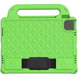 Mobigear Diamond iPad Pro 11 Zoll (2022) Tablet Hülle für Kinder mit Tragegriff - Grün