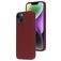 Mobiparts iPhone 14 Plus Silikon Hülle Backcover - Plum Red