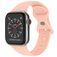 Mobigear Sport Dual Silikon Apple Watch Armband Drückerschließe - 49/46/45/44 mm - Lachsrosa