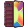 Mobigear Bumpy Google Pixel 10a Hülle Flexibles TPU Backcover - Wine Red