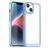 Mobigear Crystal iPhone 15 Hülle Hardcase Backcover - Transparent / Blau