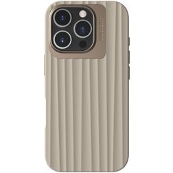 Nudient Bold iPhone 16 Pro MagSafe Hülle Hardcase Backcover - Linen Beige