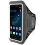 Mobiparts Comfort Fit Handyhalterung Joggen Huawei P9 Sporthülle Neopren Sportarmband - Schwarz
