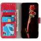 Mobigear Basic iPhone 13 Hülle Klapphülle Geldbörse - Rot