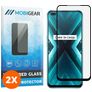 Mobigear Premium Realme X3 SuperZoom Panzerglas Gehärtetes Glas Displayschutz - Hüllenfreundlich - Schwarz (2er Pack)