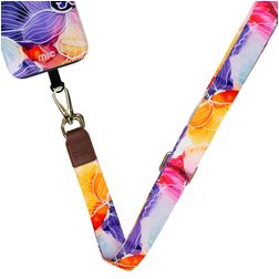 MIO Lanyard Verstellbare Universal-Handykette - Flowers