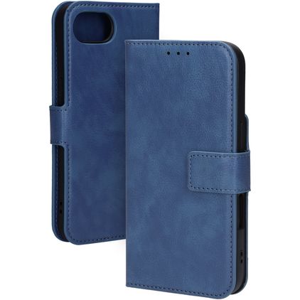 Mobiparts Classic Wallet iPhone 16e MagSafe Hülle Klapphülle - Steel Blue