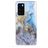 Mobigear Marble Huawei P40 Hülle Flexibles TPU Backcover - Blau