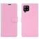 Mobigear Classic Samsung Galaxy A42 Hülle Klapphülle Geldbörse - Pink