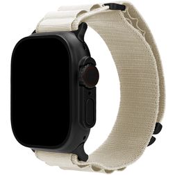 Mobilize Alpine Nylon Apple Watch Armband Dornschließe - 49/46/45/44 mm - Polarstern