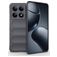 Mobigear Bumpy Xiaomi 14T Pro Hülle Flexibles TPU Backcover - Grau