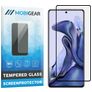 Mobigear Premium Xiaomi 11T Panzerglas Gehärtetes Glas Displayschutz - Hüllenfreundlich - Schwarz