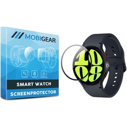 Mobigear Premium Samsung Galaxy Watch 6 - 44 mm Displayschutz Schutzfolie - Hüllenfreundlich - Schwarz