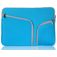 Mobigear Double Zipper Neopren Laptop Sleeve (max 21 cm x 30 cm) Laptop Hülle - Blau