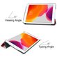 Mobigear Tri-Fold iPad 7 (2019) Hülle Klapphülle - Mosaik