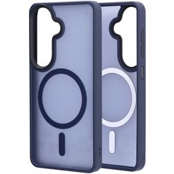 Mobiparts Hardcover Samsung Galaxy S26 MagSafe Hardcase Backcover - Satin Blue