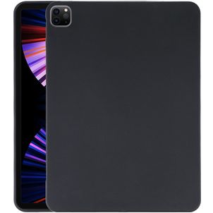 Mobigear Basics Dünne iPad Pro 12.9 Zoll (2020) Hülle Flexibles TPU Backcover - Schwarz
