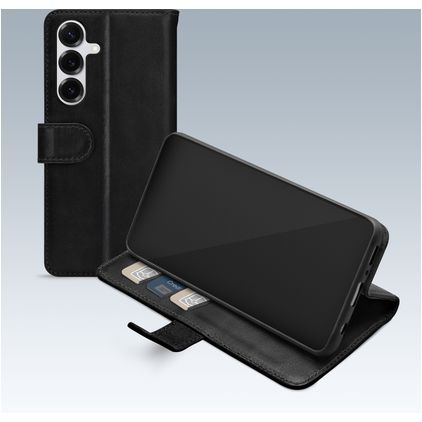 Mobilize Premium Gelly Samsung Galaxy S26 Plus Hülle Klapphülle Geldbörse - Schwarz